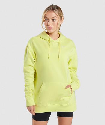 Sudadera Con Capucha Gymshark Entrenamiento Oversized Mujer Verde | CO 2038FDN